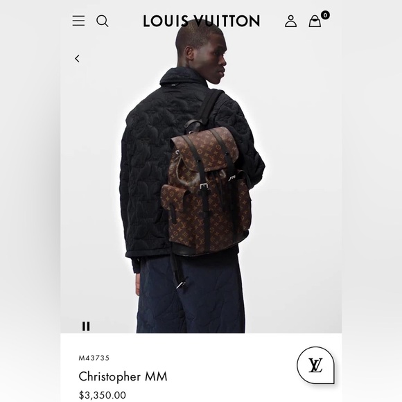 Louis Vuitton Christopher Monogram Backpack - Picture 9 of 9
